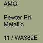 Preview: AMG, Pewter Pri Metallic, 11 / WA382E.